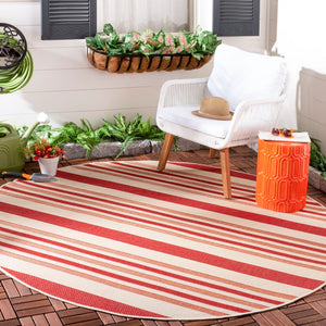 Safavieh Cy7062 Power Loomed 85.4% Polypropylene/10.4% Polyester/4.2% Latex Outdoor Rug CY7062-238A21-4