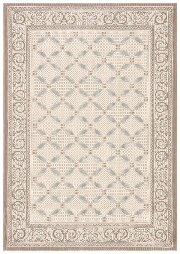 Safavieh Cy7107 Power Loomed 85.4% Polypropylene/10.4% Polyester/4.2% Latex Outdoor Rug CY7107-79A18-4
