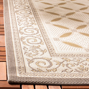 Safavieh Cy7107 Power Loomed 85.4% Polypropylene/10.4% Polyester/4.2% Latex Outdoor Rug CY7107-79A21-4