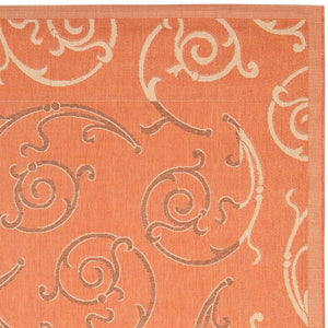 Safavieh Cy7108 Power Loomed 85.4% Polypropylene/10.4% Polyester/4.2% Latex Outdoor Rug CY7108-21A7-4