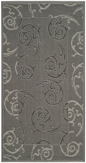 Safavieh Cy7108 Power Loomed 85.4% Polypropylene/10.4% Polyester/4.2% Latex Outdoor Rug CY7108-87A5-4