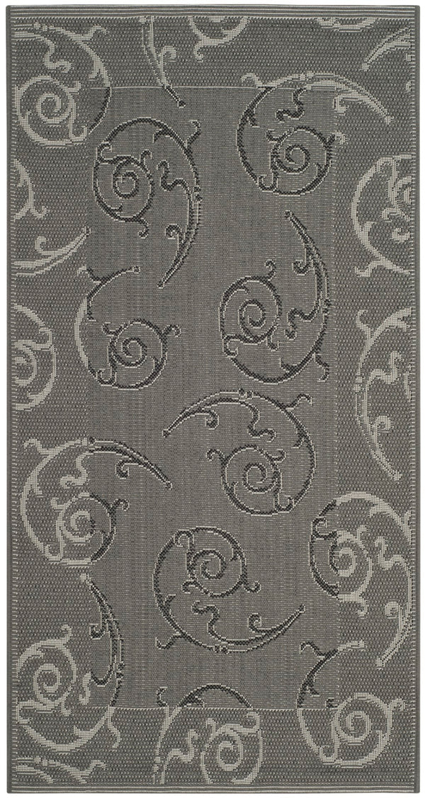 Safavieh Cy7108 Power Loomed 85.4% Polypropylene/10.4% Polyester/4.2% Latex Outdoor Rug CY7108-87A5-4