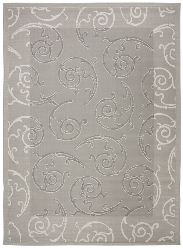 Safavieh Cy7108 Power Loomed 85.4% Polypropylene/10.4% Polyester/4.2% Latex Outdoor Rug CY7108-87A5-4