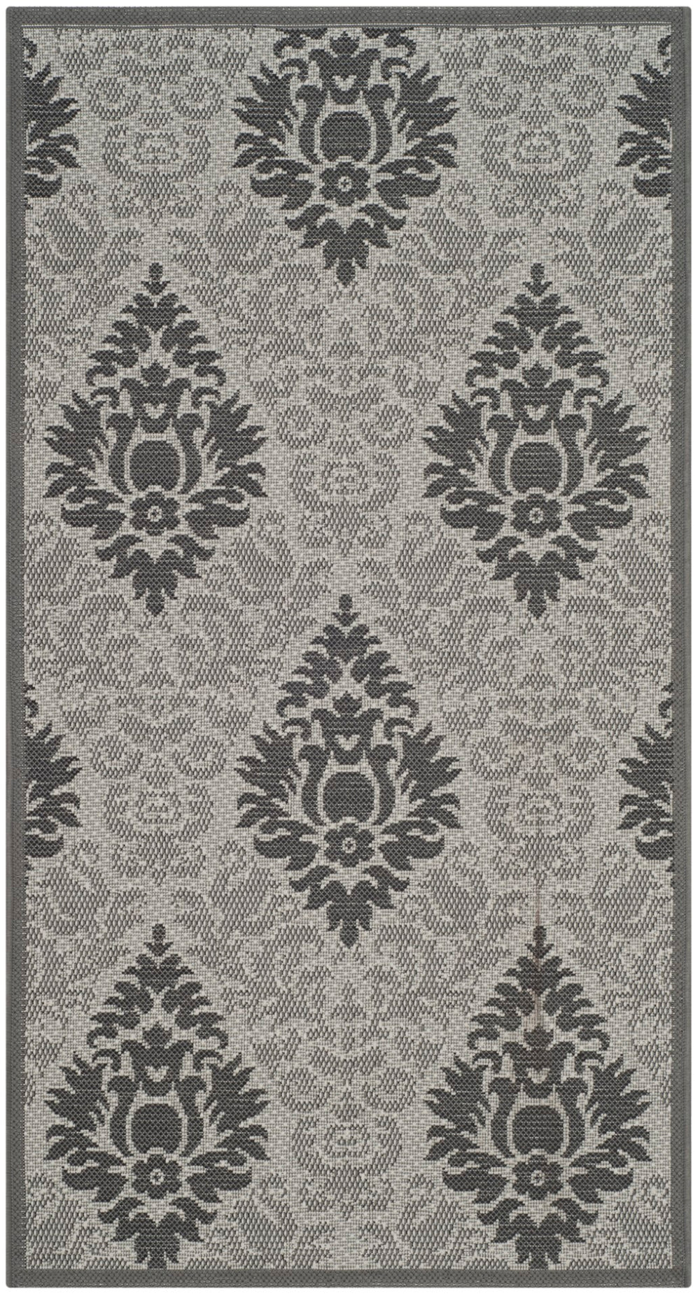 Safavieh Cy7133 Power Loomed 85.4% Polypropylene/10.4% Polyester/4.2% Latex Outdoor Rug CY7133-11A7-4