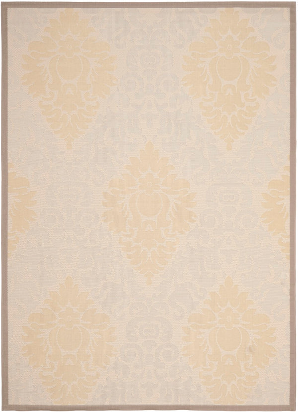 Safavieh Cy7133 Power Loomed 85.4% Polypropylene/10.4% Polyester/4.2% Latex Outdoor Rug CY7133-79A21-4