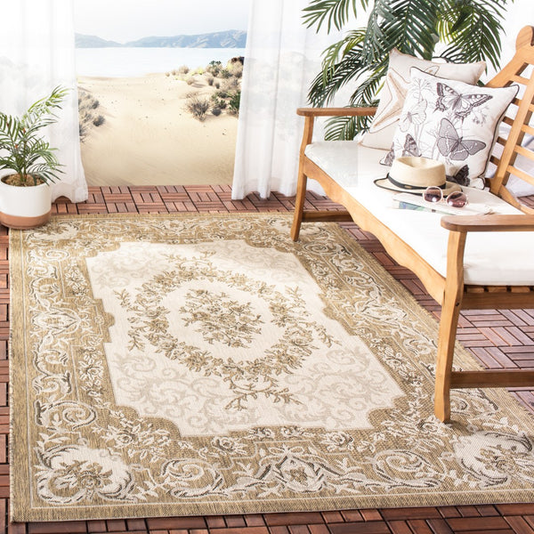 Safavieh Andrea Power Loomed 85.4% Polypropylene/10.4% Polyester/4.2% Latex Outdoor Rug CY7208-12A5-4