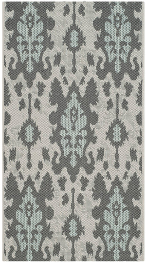 Safavieh Cy7276 Power Loomed 85.4% Polypropylene/10.4% Polyester/4.2% Latex Outdoor Rug CY7276-78A18-4