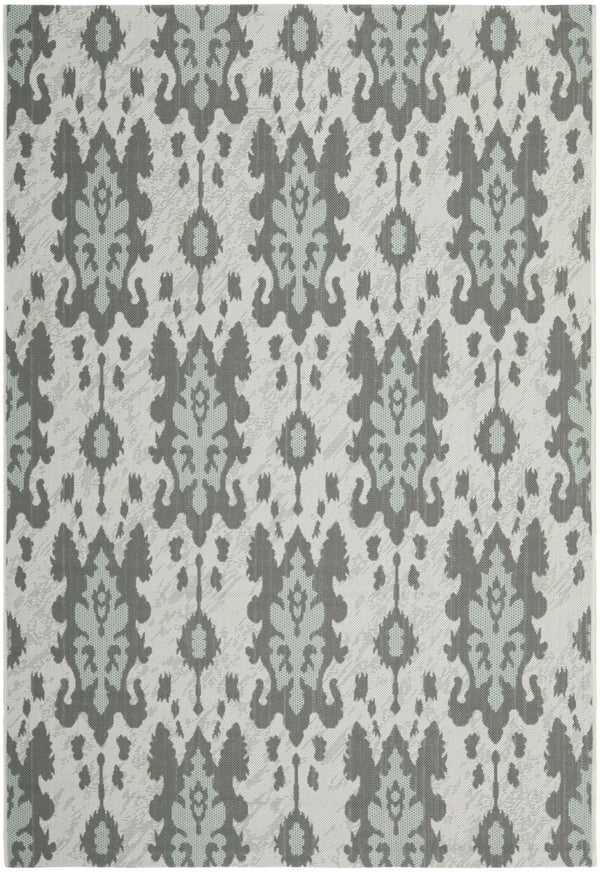 Safavieh Cy7276 Power Loomed 85.4% Polypropylene/10.4% Polyester/4.2% Latex Outdoor Rug CY7276-78A18-4