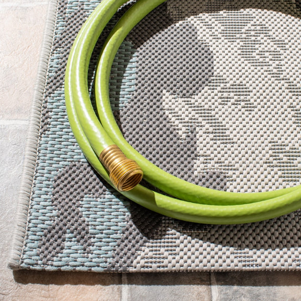 Safavieh Cy7276 Power Loomed 85.4% Polypropylene/10.4% Polyester/4.2% Latex Outdoor Rug CY7276-78A18-4