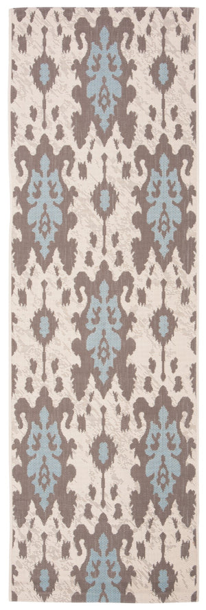 Safavieh Cy7276 Power Loomed 85.4% Polypropylene/10.4% Polyester/4.2% Latex Outdoor Rug CY7276-79A18-4