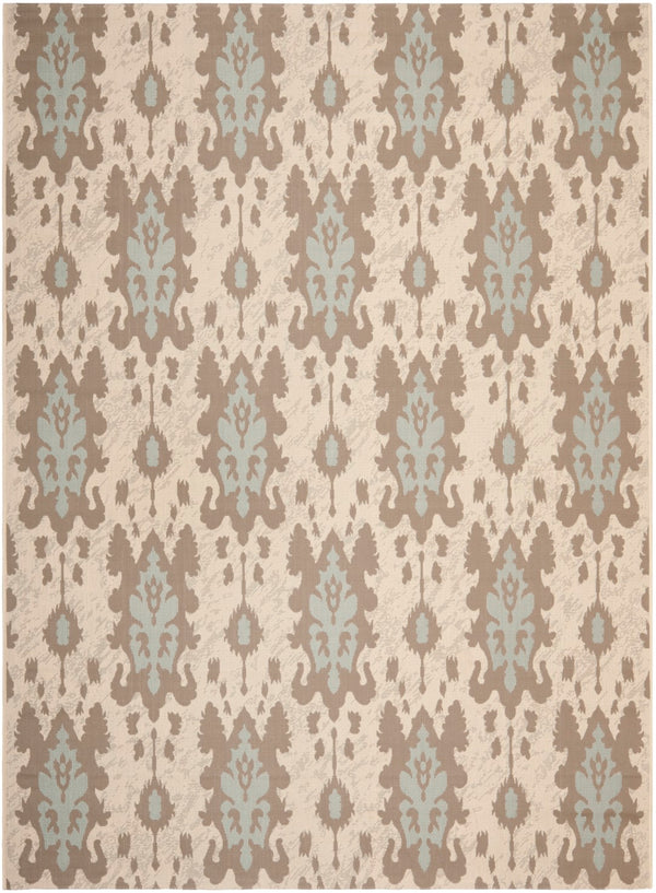 Safavieh Cy7276 Power Loomed 85.4% Polypropylene/10.4% Polyester/4.2% Latex Outdoor Rug CY7276-79A18-4