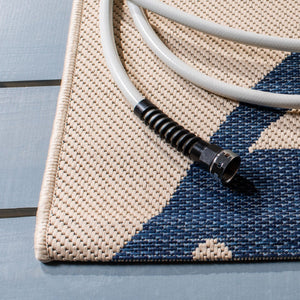 Safavieh Courtyard 7321 Power Loomed 85.4% Polypropylene/10.4% Polyester/4.2% Latex Outdoor Rug CY7321-233A25-3