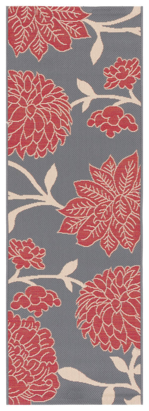 Safavieh Courtyard 7321 Power Loomed 85.4% Polypropylene/10.4% Polyester/4.2% Latex Outdoor Rug CY7321-246A11-27
