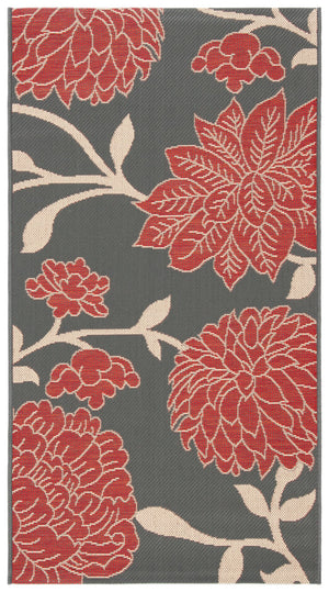Safavieh Courtyard 7321 Power Loomed 85.4% Polypropylene/10.4% Polyester/4.2% Latex Indoor/Outdoor Rug CY7321-246A11-9