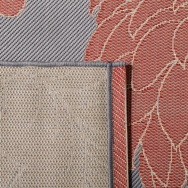 Safavieh Courtyard 7321 Power Loomed 85.4% Polypropylene/10.4% Polyester/4.2% Latex Indoor/Outdoor Rug CY7321-246A11-9