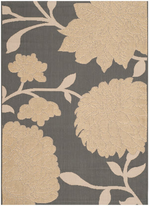 Safavieh Courtyard 7321 Power Loomed 85.4% Polypropylene/10.4% Polyester/4.2% Latex Outdoor Rug CY7321-246A21-4