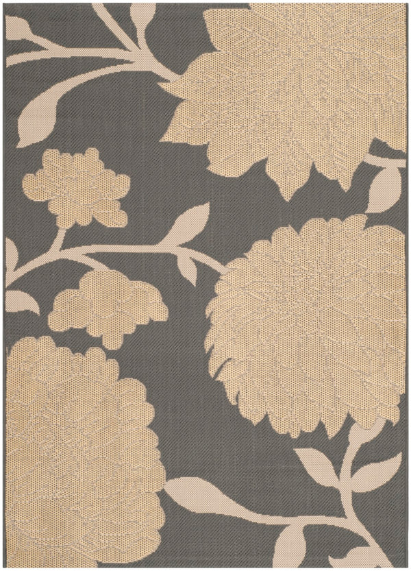 Safavieh Courtyard 7321 Power Loomed 85.4% Polypropylene/10.4% Polyester/4.2% Latex Indoor/Outdoor Rug CY7321-246A21-9