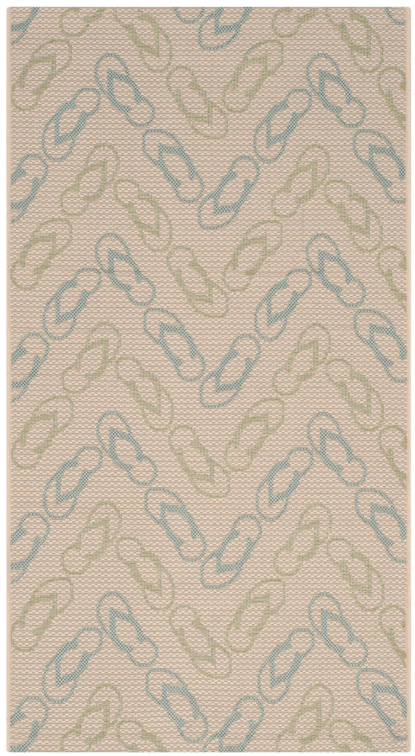 Safavieh Courtyard 7420 Power Loomed 85.4% Polypropylene/10.4% Polyester/4.2% Latex Outdoor Rug CY7420-213A24-4