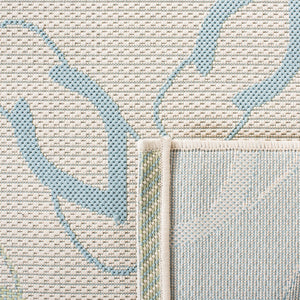 Safavieh Courtyard 7420 Power Loomed 85.4% Polypropylene/10.4% Polyester/4.2% Latex Outdoor Rug CY7420-213A24-4