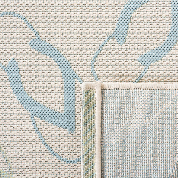 Safavieh Courtyard 7420 Power Loomed 85.4% Polypropylene/10.4% Polyester/4.2% Latex Outdoor Rug CY7420-213A24-4