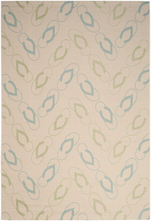 Safavieh Courtyard 7420 Power Loomed 85.4% Polypropylene/10.4% Polyester/4.2% Latex Outdoor Rug CY7420-213A24-4