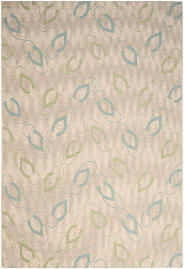 Safavieh Courtyard 7420 Power Loomed 85.4% Polypropylene/10.4% Polyester/4.2% Latex Outdoor Rug CY7420-213A24-4