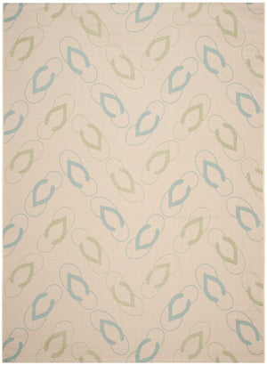 Safavieh Courtyard 7420 Power Loomed 85.4% Polypropylene/10.4% Polyester/4.2% Latex Outdoor Rug CY7420-213A24-4