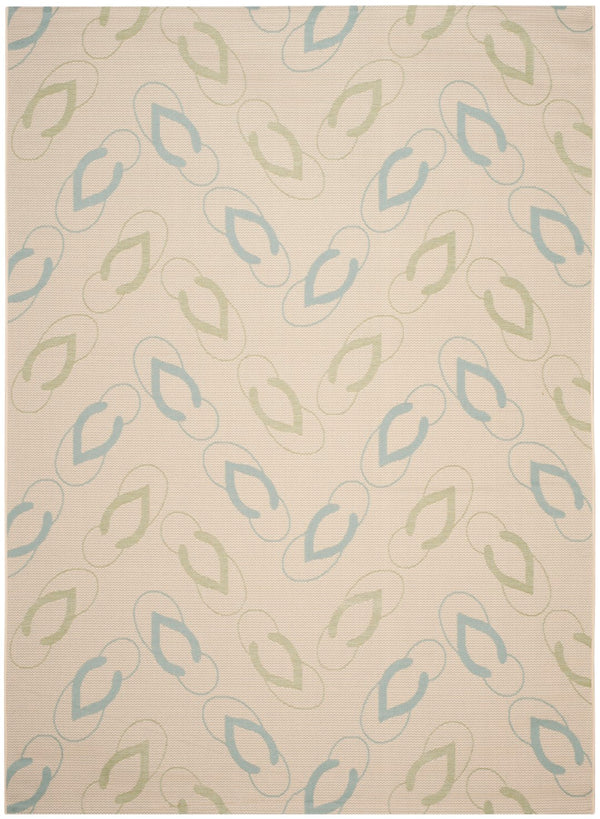 Safavieh Courtyard 7420 Power Loomed 85.4% Polypropylene/10.4% Polyester/4.2% Latex Outdoor Rug CY7420-213A24-4