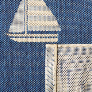 Safavieh Courtyard 7422 Power Loomed 85.4% Polypropylene/10.4% Polyester/4.2% Latex Outdoor Rug CY7422-258A22-3