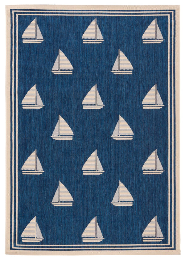 Safavieh Courtyard 7422 Power Loomed 85.4% Polypropylene/10.4% Polyester/4.2% Latex Outdoor Rug CY7422-258A22-3