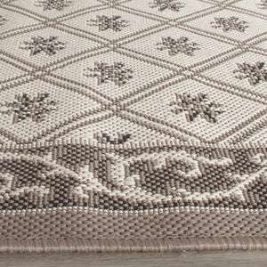 Safavieh Courtyard 7427 Power Loomed 85.4% Polypropylene/10.4% Polyester/4.2% Latex Outdoor Rug CY7427-079A5-27