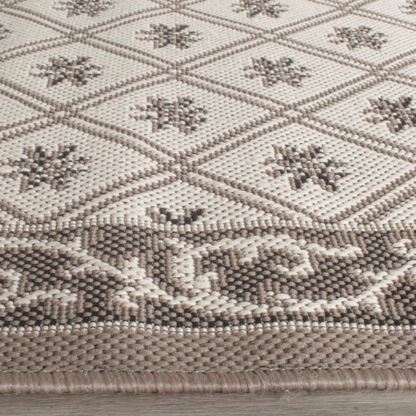 Safavieh Courtyard 7427 Power Loomed 85.4% Polypropylene/10.4% Polyester/4.2% Latex Outdoor Rug CY7427-079A5-27