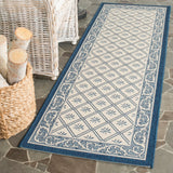 Safavieh Courtyard 7427 Power Loomed 85.4% Polypropylene/10.4% Polyester/4.2% Latex Outdoor Rug CY7427-258A22-4