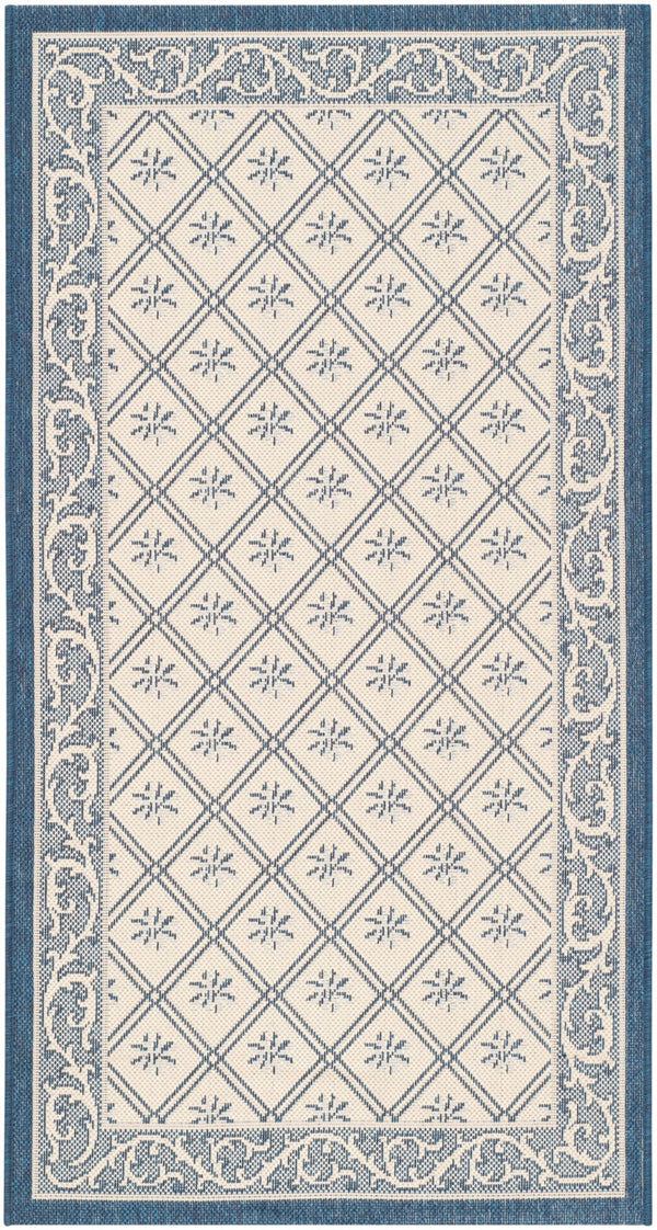 Safavieh Courtyard 7427 Power Loomed 85.4% Polypropylene/10.4% Polyester/4.2% Latex Outdoor Rug CY7427-258A22-4