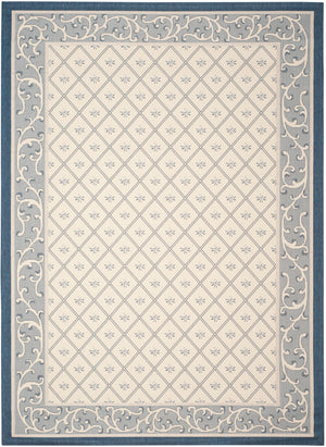 Safavieh Courtyard 7427 Power Loomed 85.4% Polypropylene/10.4% Polyester/4.2% Latex Outdoor Rug CY7427-258A22-4
