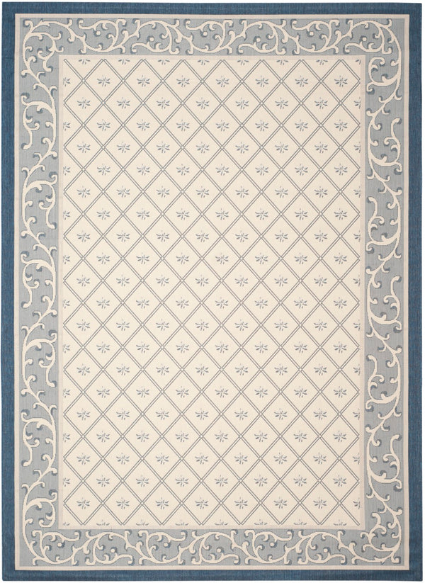 Safavieh Courtyard 7427 Power Loomed 85.4% Polypropylene/10.4% Polyester/4.2% Latex Outdoor Rug CY7427-258A22-4