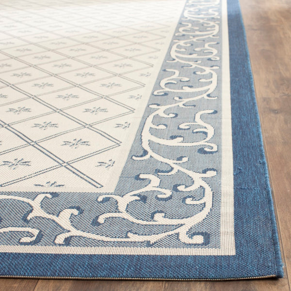 Safavieh Courtyard 7427 Power Loomed 85.4% Polypropylene/10.4% Polyester/4.2% Latex Outdoor Rug CY7427-258A22-4