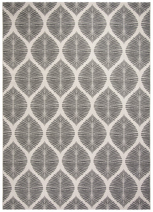 Safavieh Abstract Leaf Power Loomed 85.4% Polypropylene/10.4% Polyester/4.2% Latex Outdoor Rug CY7504-07812-7SQ