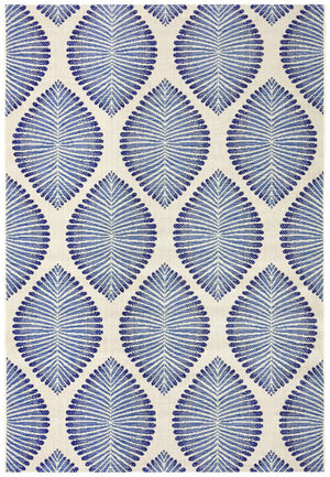 Safavieh Abstract Leaf Power Loomed 85.4% Polypropylene/10.4% Polyester/4.2% Latex Outdoor Rug CY7504-25812-7SQ