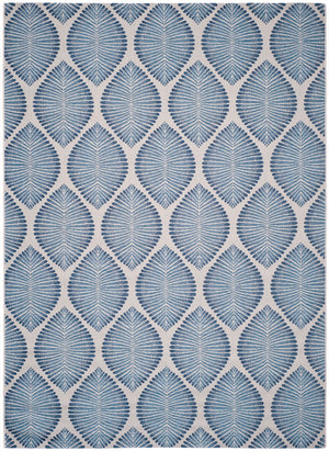 Safavieh Abstract Leaf Power Loomed 85.4% Polypropylene/10.4% Polyester/4.2% Latex Outdoor Rug CY7504-25812-7SQ