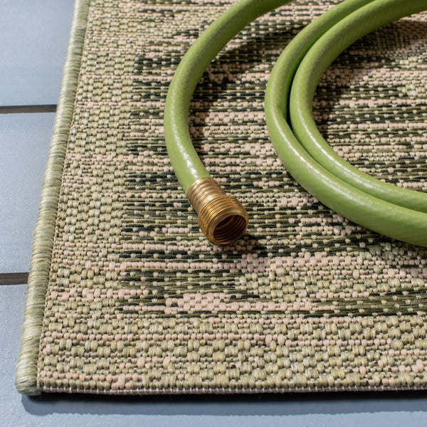 Safavieh Courtyard 7556 Power Loomed 85.4% Polypropylene/10.4% Polyester/4.2% Latex Outdoor Rug CY7556-21812-5