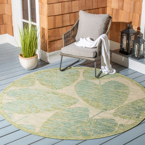 Safavieh Courtyard 7556 Power Loomed 85.4% Polypropylene/10.4% Polyester/4.2% Latex Outdoor Rug CY7556-21812-7R