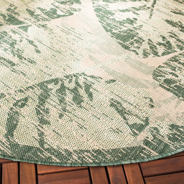 Safavieh Courtyard 7556 PowerLoomed 85.4% Polypropylene/10.4% Polyester/4.2% Latex Indoor/Outdoor Rug CY7556-32212-810