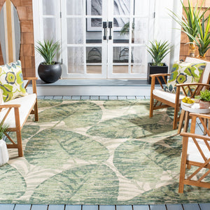 Safavieh Courtyard 7556 PowerLoomed 85.4% Polypropylene/10.4% Polyester/4.2% Latex Indoor/Outdoor Rug CY7556-32212-810