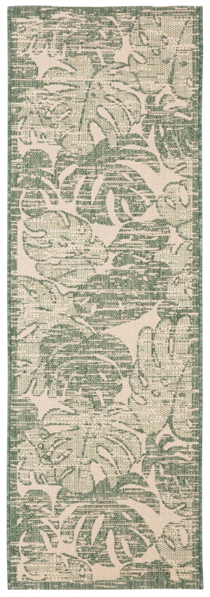 Safavieh Courtyard 7560 Power Loomed 85.4% Polypropylene/10.4% Polyester/4.2% Latex Outdoor Rug CY7560-32212-4