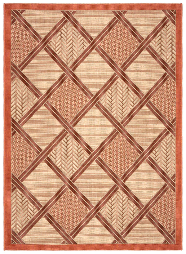 Safavieh Cy7570 Power Loomed 85.4% Polypropylene/10.4% Polyester/4.2% Latex Outdoor Rug CY7570-11A7-4