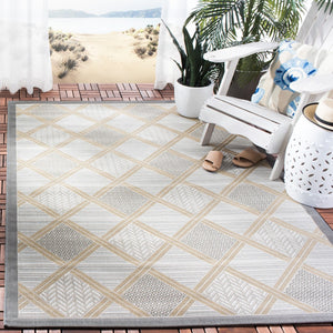 Safavieh Cy7570 Power Loomed 85.4% Polypropylene/10.4% Polyester/4.2% Latex Outdoor Rug CY7570-78A21-4