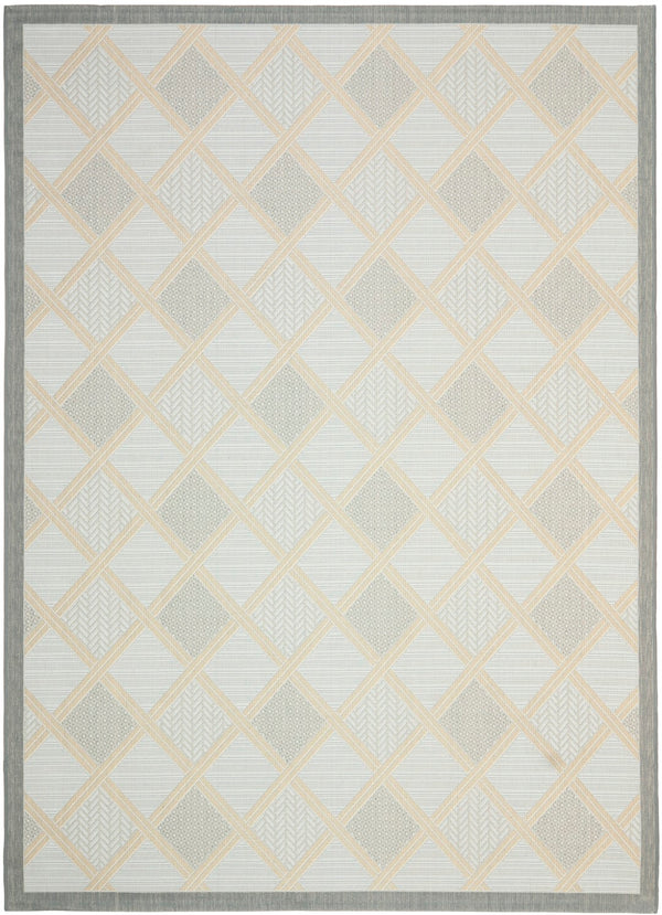 Safavieh Cy7570 Power Loomed 85.4% Polypropylene/10.4% Polyester/4.2% Latex Outdoor Rug CY7570-78A21-4
