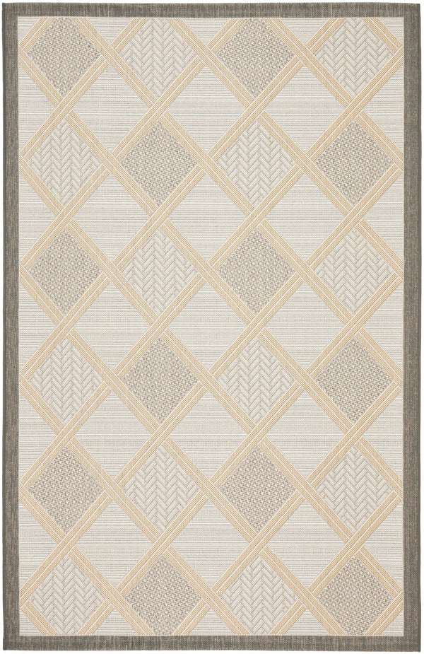 Safavieh Cy7570 Power Loomed 85.4% Polypropylene/10.4% Polyester/4.2% Latex Outdoor Rug CY7570-78A21-4