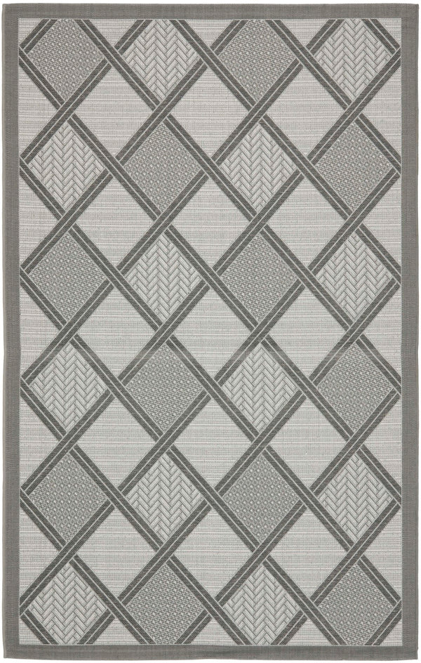 Safavieh Cy7570 Power Loomed 85.4% Polypropylene/10.4% Polyester/4.2% Latex Outdoor Rug CY7570-78A5-4